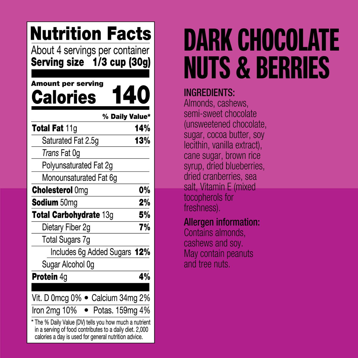 Dark Chocolate Nuts & Berries